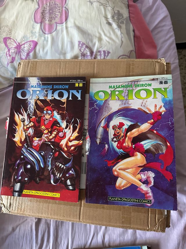 manga Orion descatalogado completo shiro masamune
