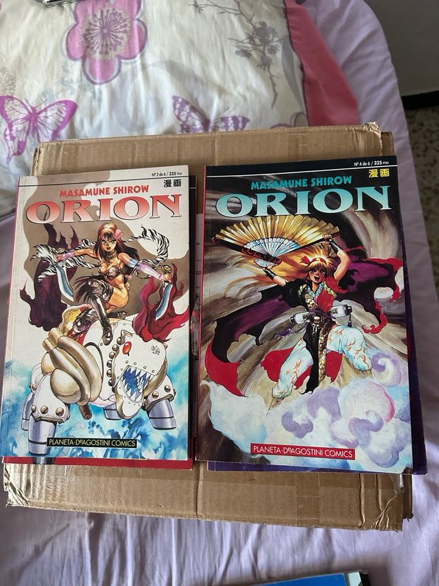 manga Orion descatalogado completo shiro masamune
