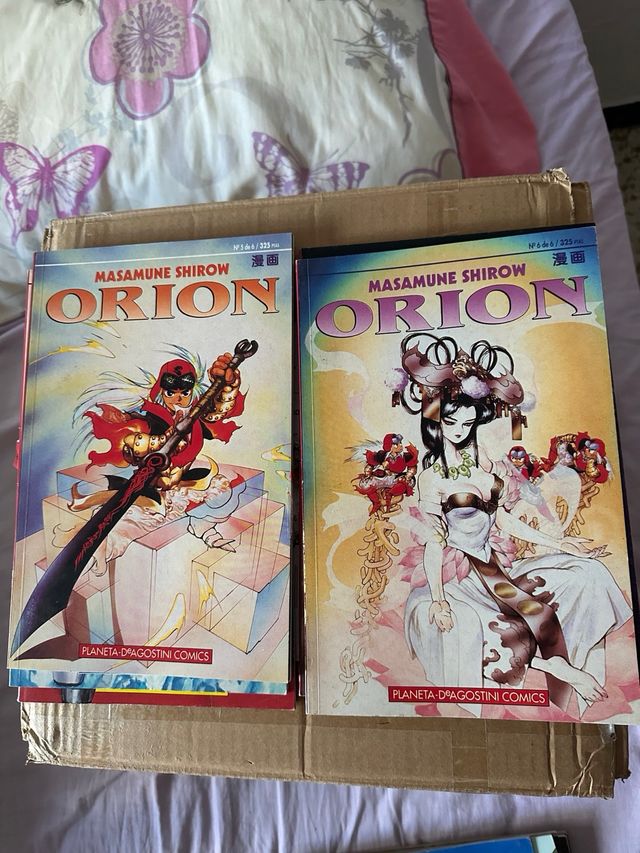 manga Orion descatalogado completo shiro masamune