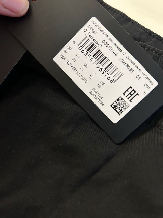 Pantalones BOSS negros mujer nuevos