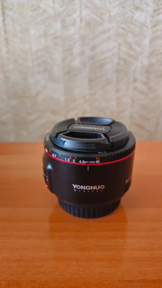 Objetivo Yongnuo 50mm Canon