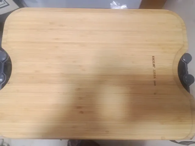 Carrito Ruedas Ikea Madera Metal gris oscuro brill