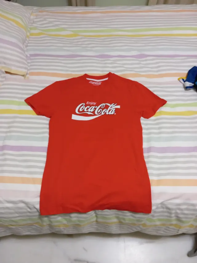 Camiseta Coca-Cola Roja Talla XS