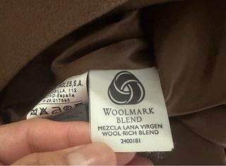 Abrigo largo mujer beige -gabardina