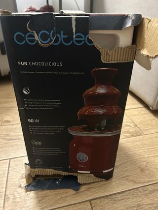 Fuente Chocolate Cecotec Nueva