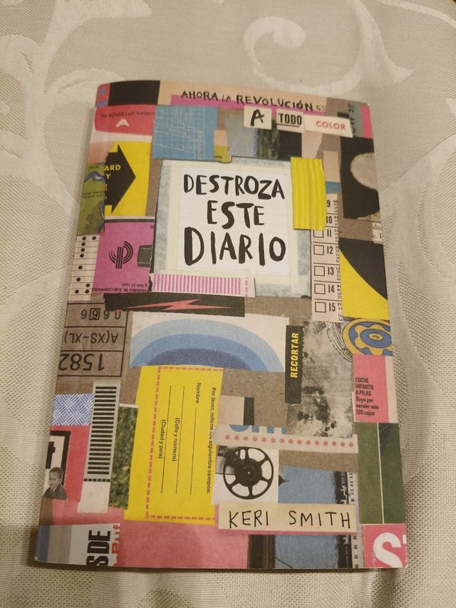 Libro Destroza este diario. Ahora a todo color