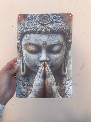 Placa Decorativa Buda