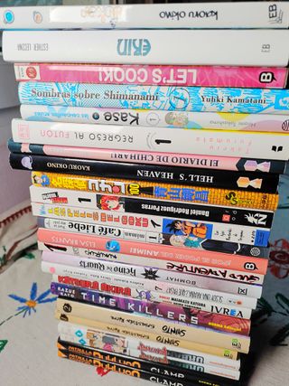 Lote números sueltos Mangas. Clamp, Duklyon, ...