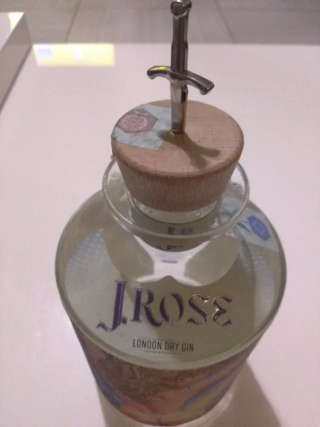 Bottiglia vuota Gin J.Rose London Dry