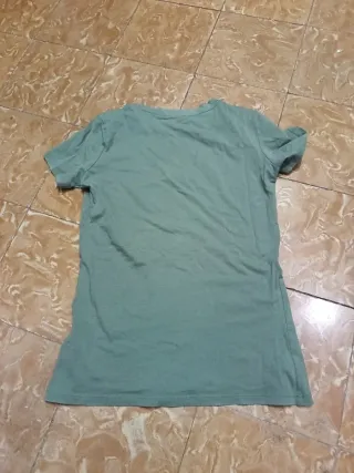 Camiseta Guess Mujer Manga Corta Verde