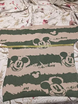 Jersey Mickey Mouse beige y verde