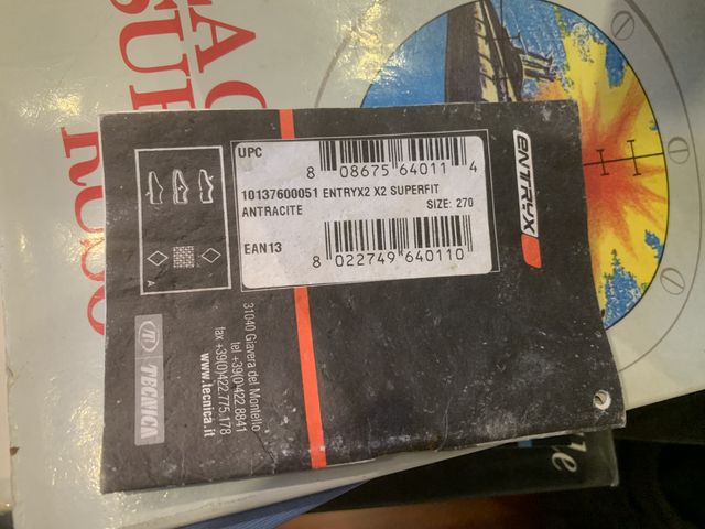 Tecnica EntryX X2 Superfit – Talla 270 (42–43 EU)