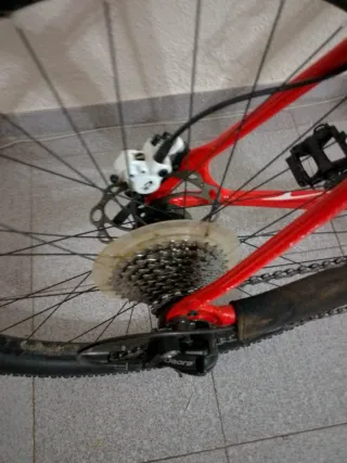 Bicicleta Specialized Rockhopper Roja