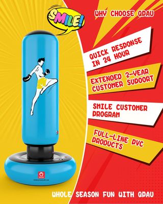 Sacco da boxe gonfiabile per bambini