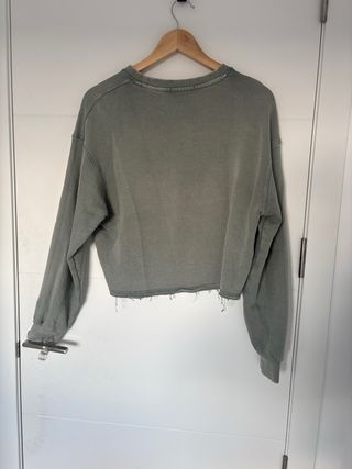 Sudadera New York verde