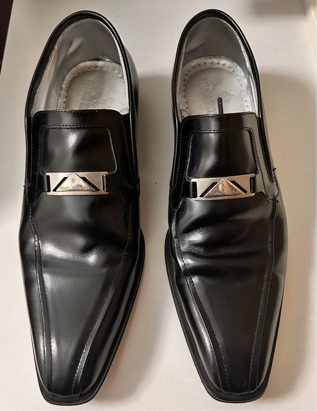 Zapatos negros de vestir marca ottavio Nuncio
