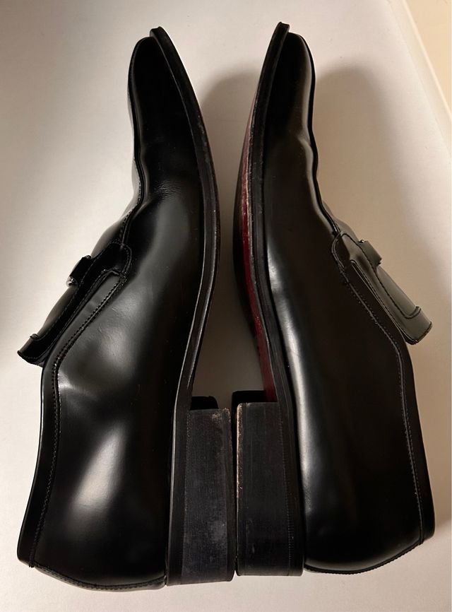 Zapatos negros de vestir marca ottavio Nuncio