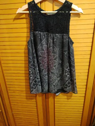 Lote 4 camisas sin mangas