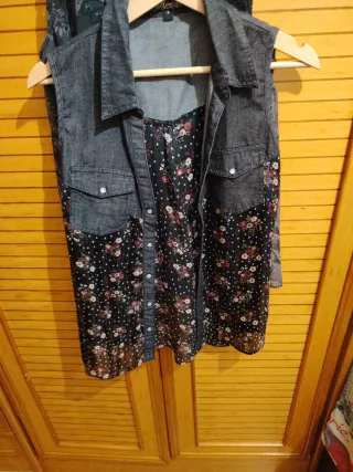 Lote 4 camisas sin mangas