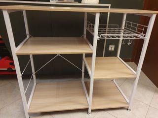 Mobile Dispensa Aperto Legno e Metallo