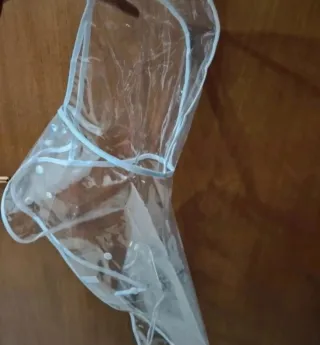 Impermeabile cane 3XL trasparente