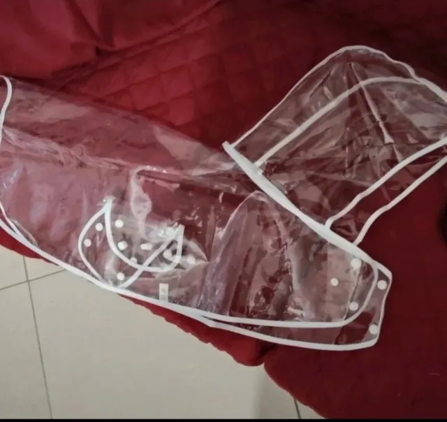 Impermeabile cane 3XL trasparente