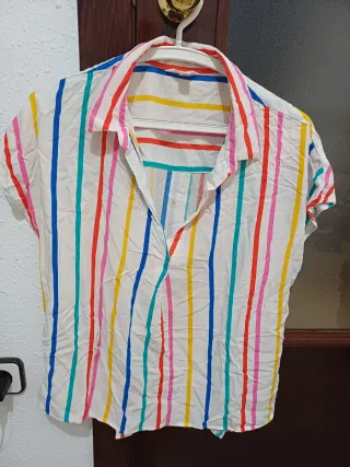 Camiseta Springfield Tiras Multicolor Talla XL