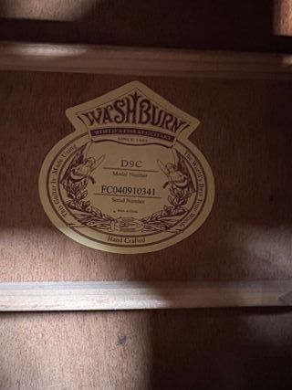 Washburn D9C Guitarra Acústica