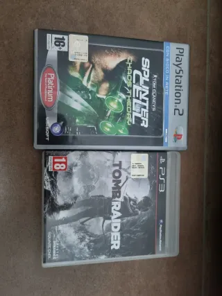 Giochi PS2 e PS3: Splinter Cell e Tomb Raider