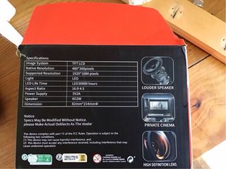 Mini proyector Rotundity WiFi