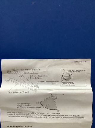 Cierrapuertas Yale 3000 Serie Nuevo