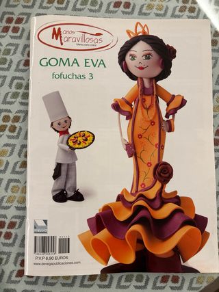 3 Revistas GOMA EVA FOFUCHAS