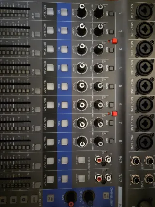 Zoom L-12 Mixer Interfaccia Audio Studio Live