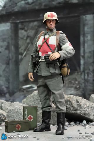 Figura DID 1/6 German Medic Officer WWII