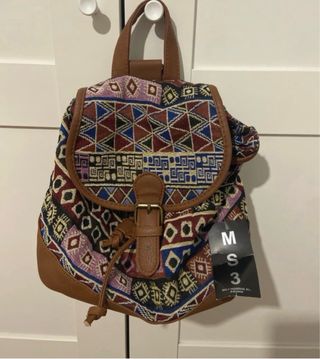 Bolso Mochila Multicolor
