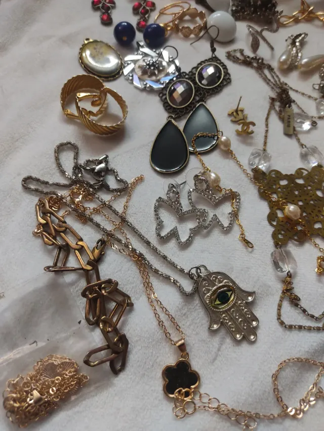 Lote bisutería antigua