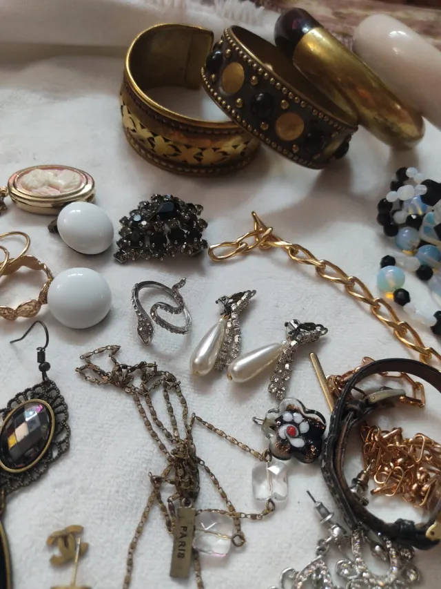 Lote bisutería antigua