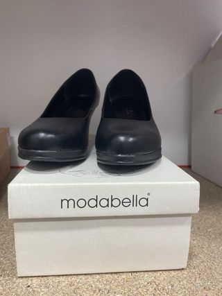 Zapatos de tacón negros Modabella mujer
