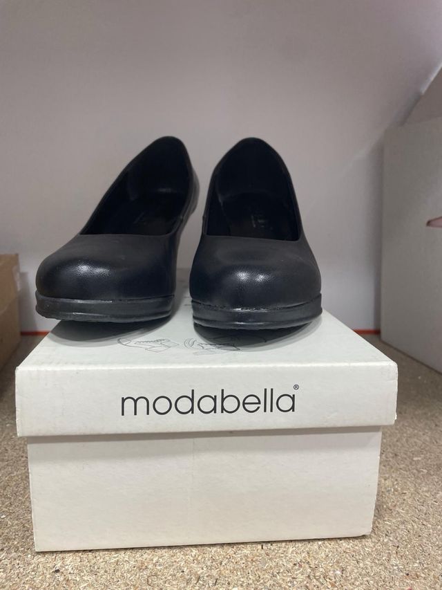Zapatos de tacón negros Modabella mujer