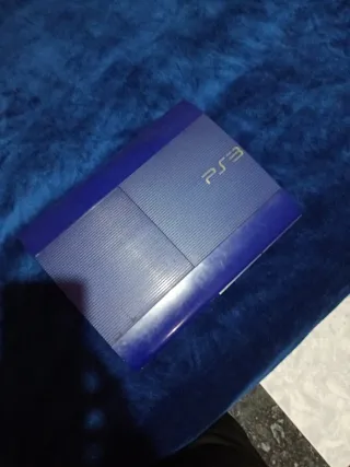 Consola PS3 Sony Azul + Varios Juegos