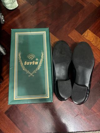 Zapatos de baile gallego negros talla 40