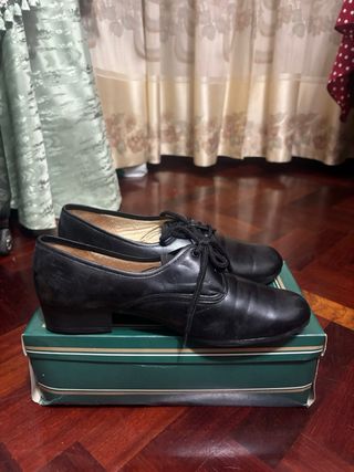 Zapatos de baile gallego negros talla 40