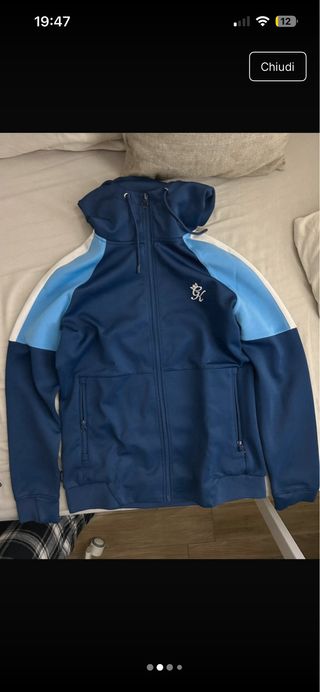 Tuta Gym King blu e bianco Prezzo trattabile