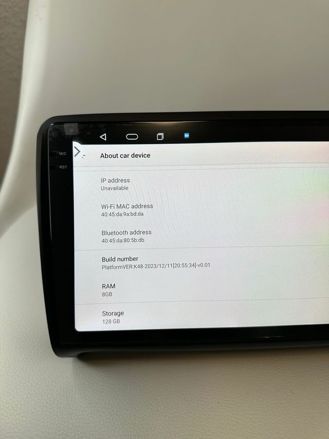 Radio Pantalla Audi TT 2008-2014 8+128gb