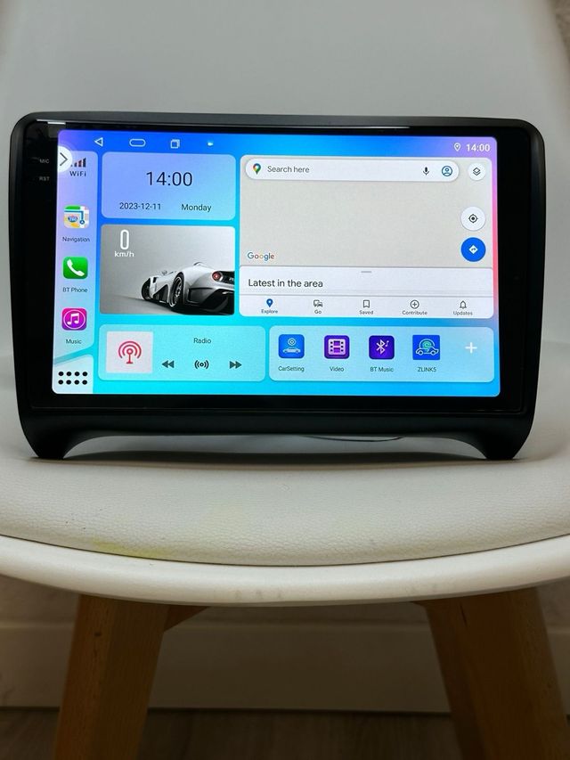 Radio Pantalla Audi TT 2008-2014 8+128gb