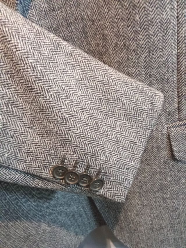 Blazer Decenio Cinza/Multicor