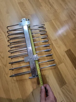 Pantaloncini estensibili in metallo