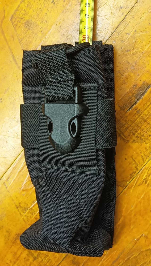 Tasca porta radio Molle Pantac nera