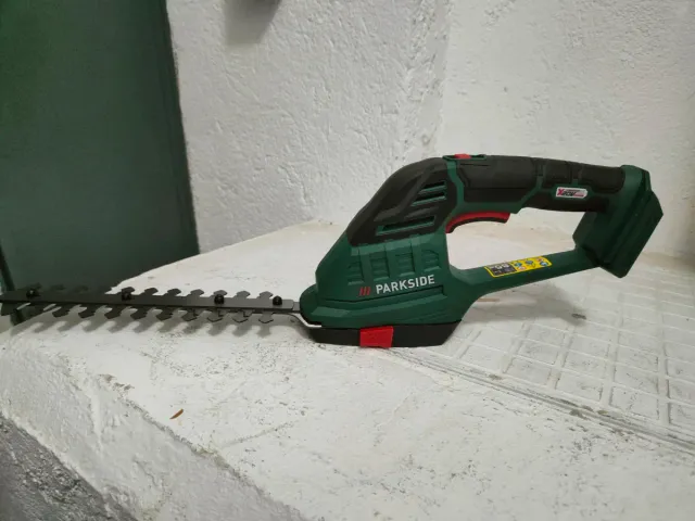 PARKSIDE 20V Tijera Cortacésped y Arreglasetos