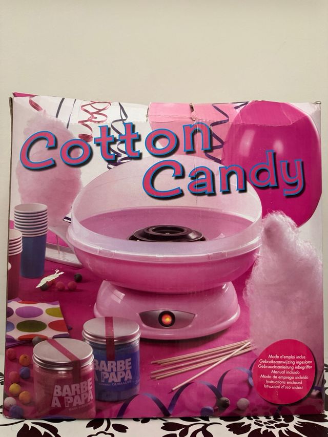 Máquina de Algodón de Azúcar Rosa